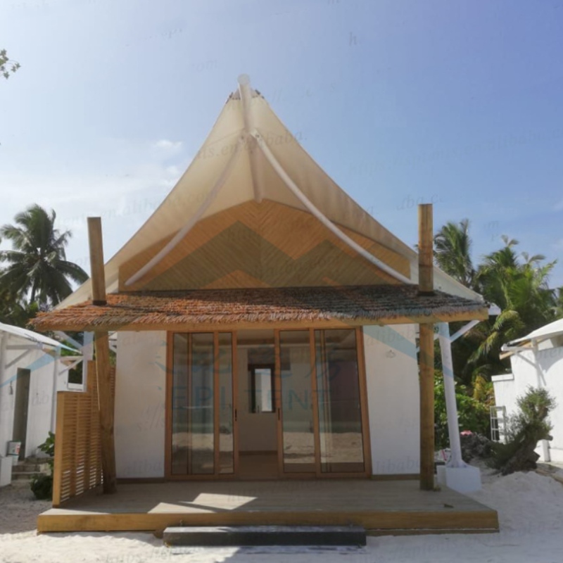 Maledivy přímořské letovisko Ubytovací stany hotelu